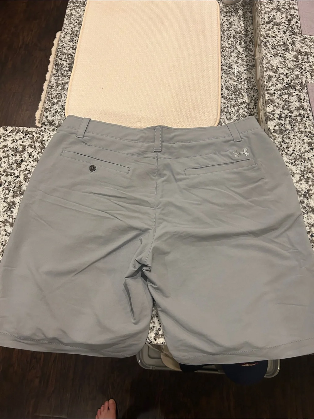 Men's Under Armour Gray Performance Golf Shorts 38